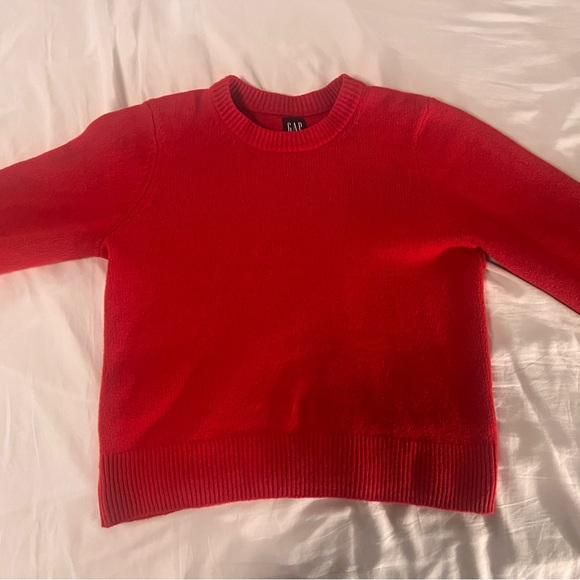 GAP Red Cashsoft Crew Neck XS - Picture 4 of 5